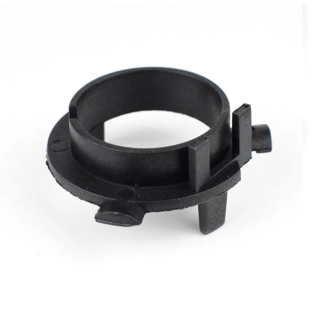 ABS plastic car LED headlight card holder showing 3.8cm x 3.7cm x 1cm dimensions