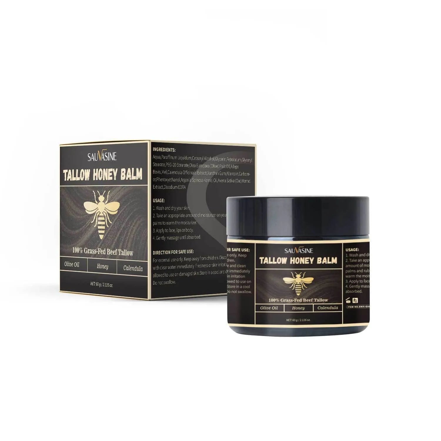 Butter and Honey Cream 60g jar universal moisturiser for face and body