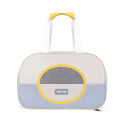 Foldable Oxford cloth cat backpack with contrast colour pattern and medium-soft padding
