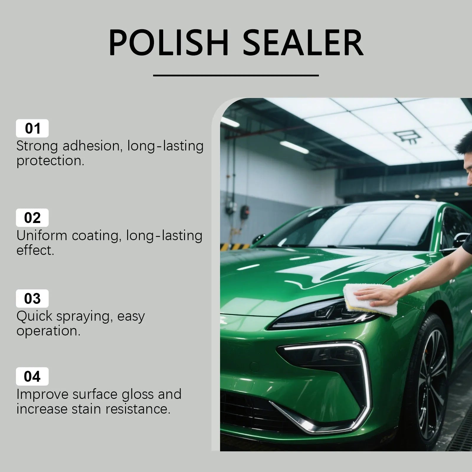 120ml ceramic coating spray can for automotive paint protection and maintenance