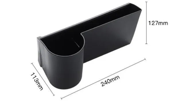Tesla Model 3 and Model Y dashboard water cup holder accessory for left-hand drive vehicles