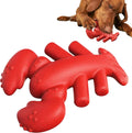 Red nylon chew toy for large breed dogs measuring 170mm long for aggressive chewers