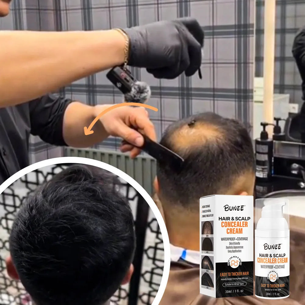30ml scalp concealer pomade applicator for hair thinning coverage and natural-looking root concealment