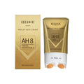 A jar of 120g firm lift neck cream with peptide and ceramide formula.