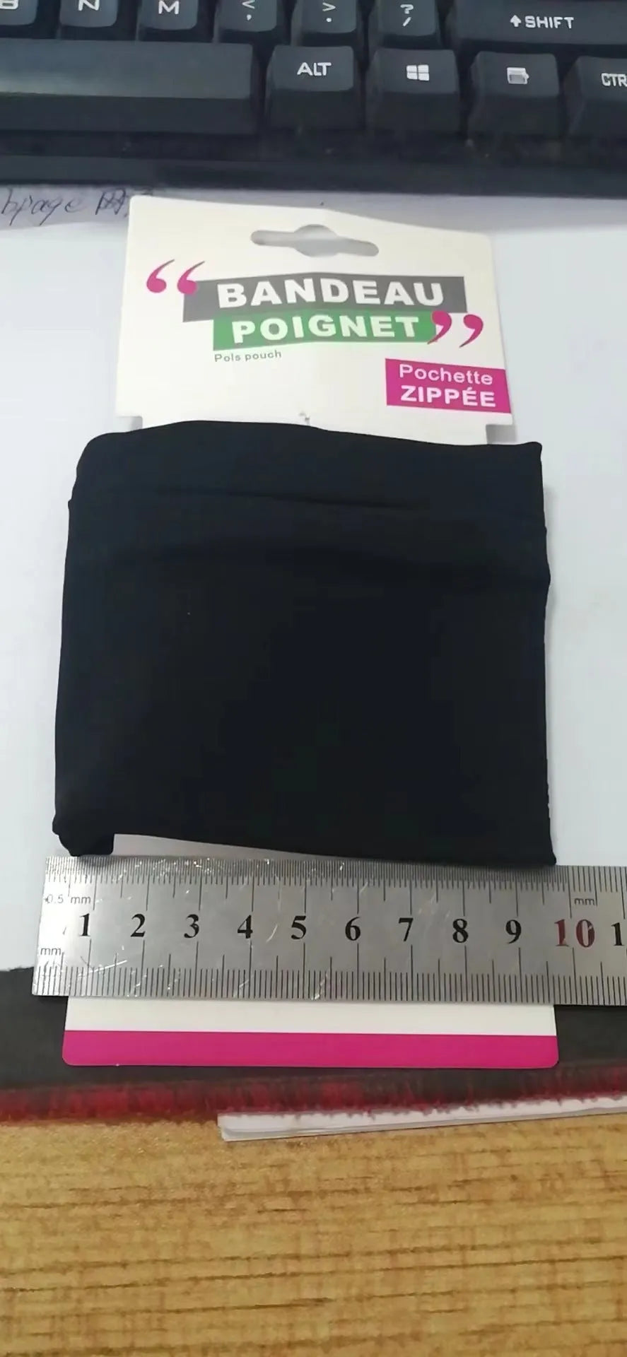 OPP material armband sleeve wrist bag for mobile phones during camping and fitness