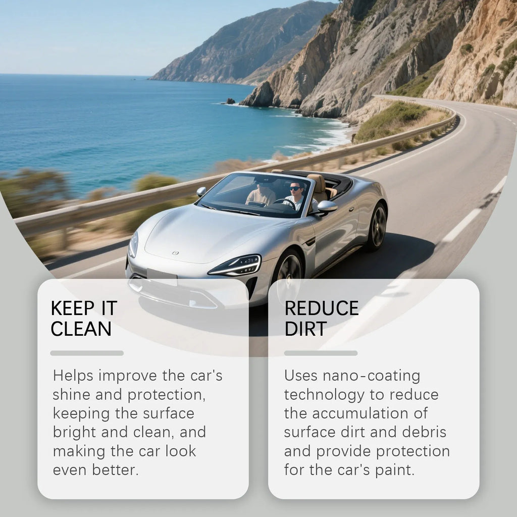 120ml ceramic coating spray can for automotive paint protection and maintenance