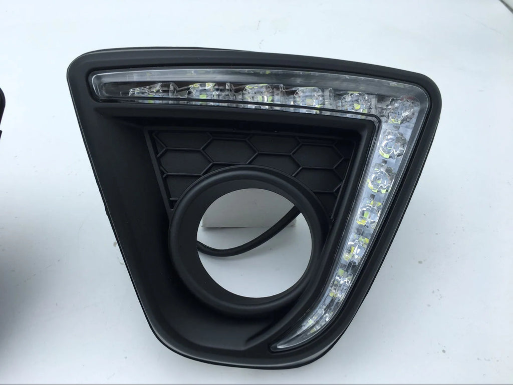 Mazda CX-5 daytime running lights LED replacement lamps with electroplated white light options