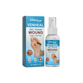 30ml diabetes wound spray bottle with botanical ingredients including bee venom extract