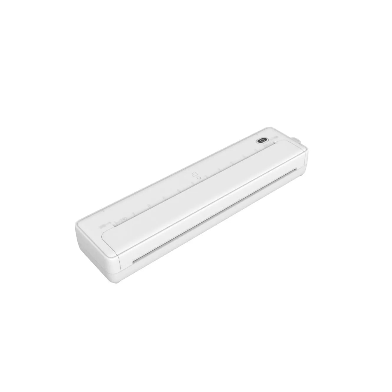 Black or white portable A4 Bluetooth printer measuring 28×7×5 cm for wireless mobile phone and computer printing