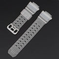 TPU camouflage pattern watch strap replacement band with silver buckle