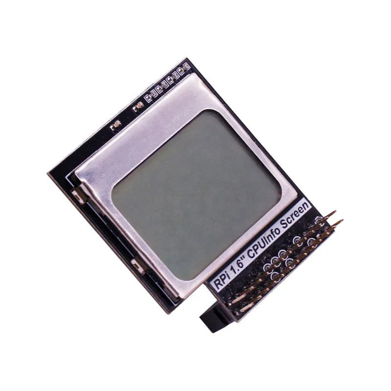 1.6 inch LCD display for Raspberry Pi with backlight switch and CPU monitoring capabilities