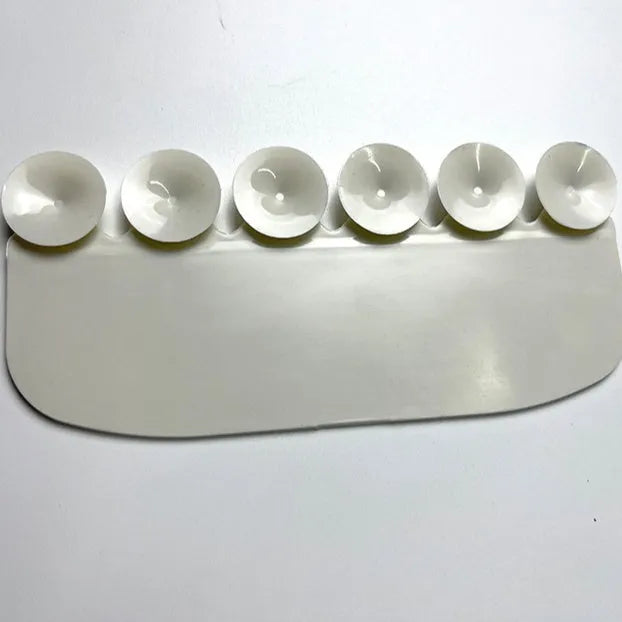 White PVC toilet urine blocking board for children's potty training to prevent splashing