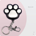 USB rechargeable infrared cat teaser with keychain in black or pink colours