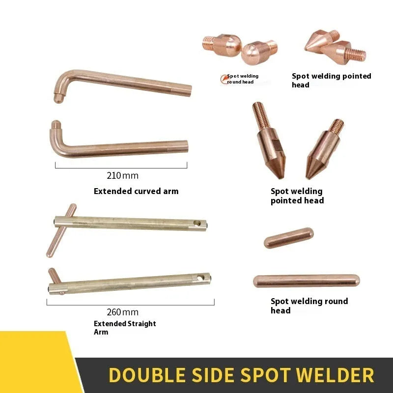 OL8000 double-sided spot welder butt welding machine with manual control and six welding heads