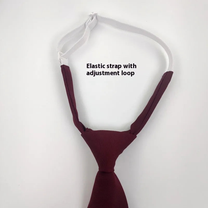 Solid colour cotton bow tie in arrow style showing navy blue option