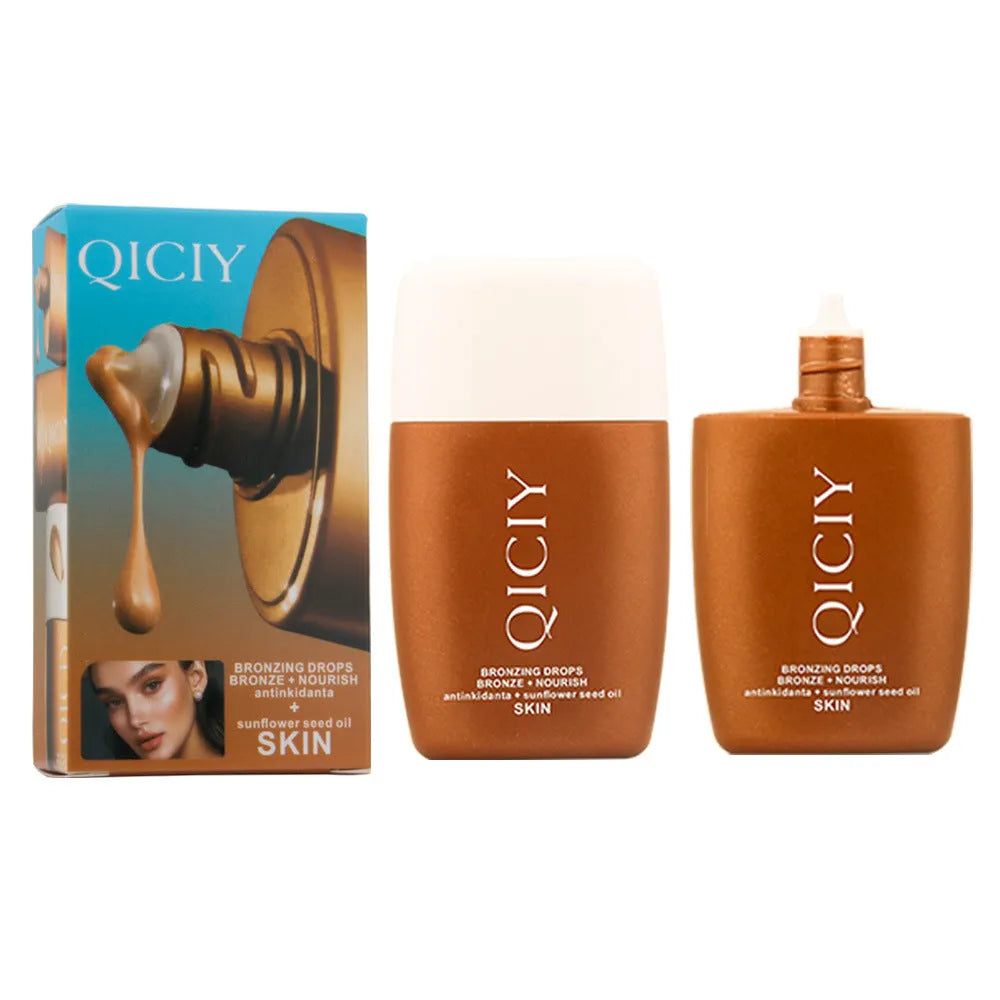 Face and body brightening contour liquid in 30ml bottle with four colour shade options