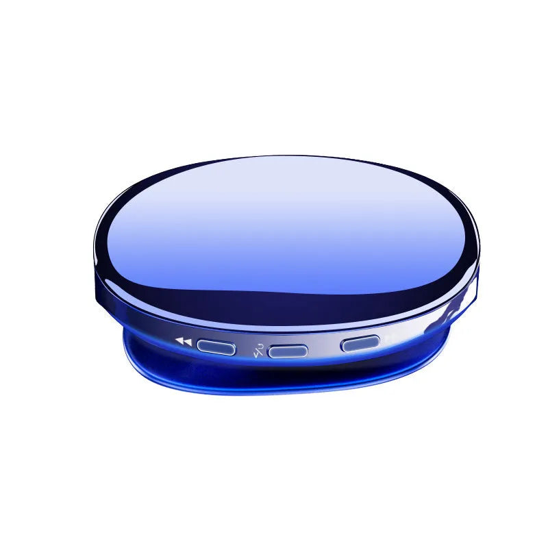 Bluetooth MP4 music player in black, blue, or rose gold with OLED screen and push-button controls