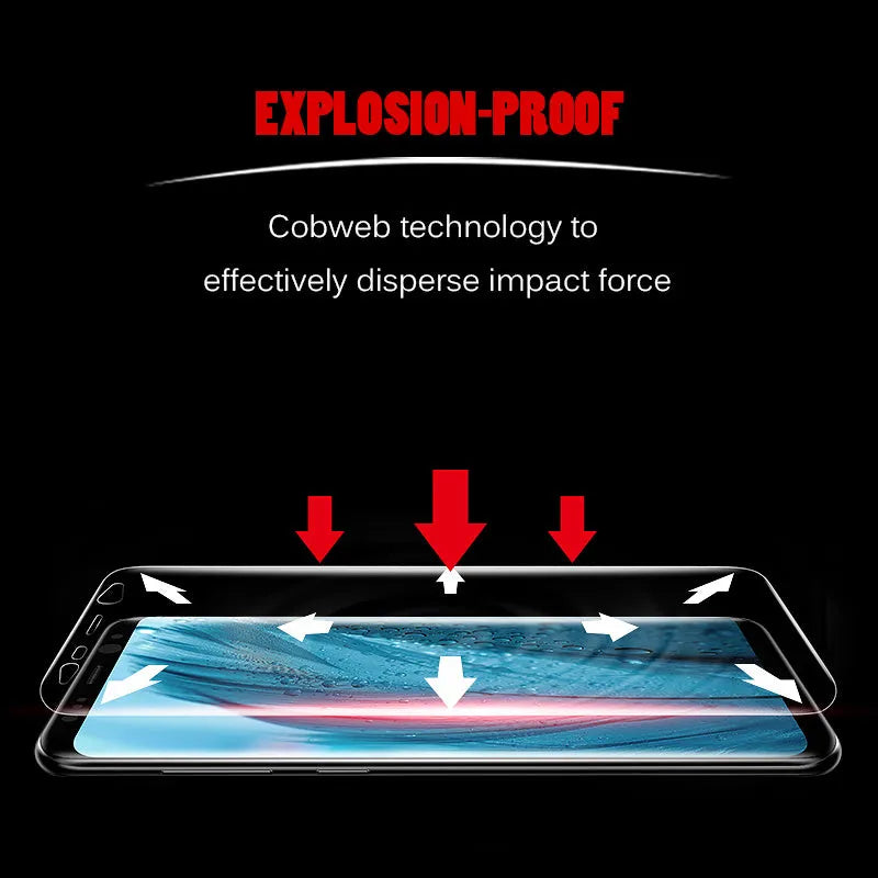 Samsung Galaxy curved phone screen protector hydraulic film in matte finish