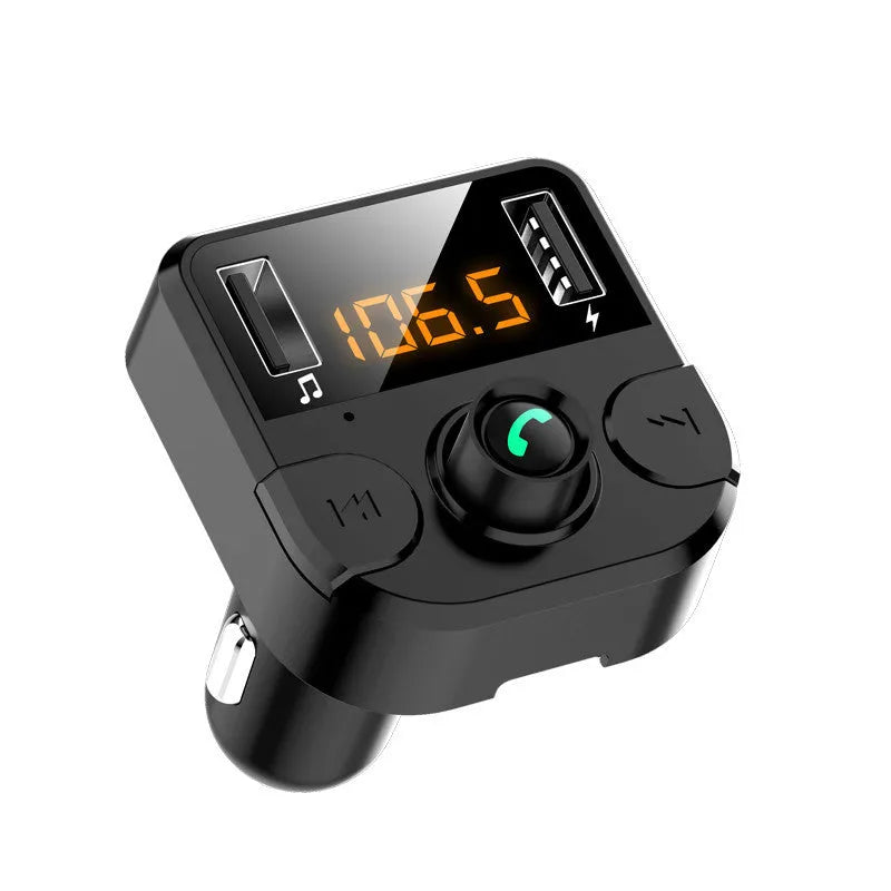 BT36B black car MP3 Bluetooth player with FM radio function for cigarette lighter power supply