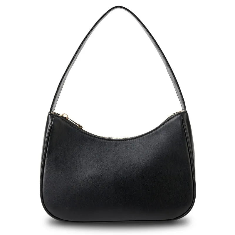 Retro-style adjustable shoulder bag in a selected colour, made from water-resistant PU material.