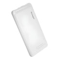 Essager Small Jane 10000mAh portable power bank in black or white showing dual USB ports and LED indicators