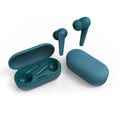 Black ANC active noise cancellation wireless Bluetooth headphones with earplug-style earpieces
