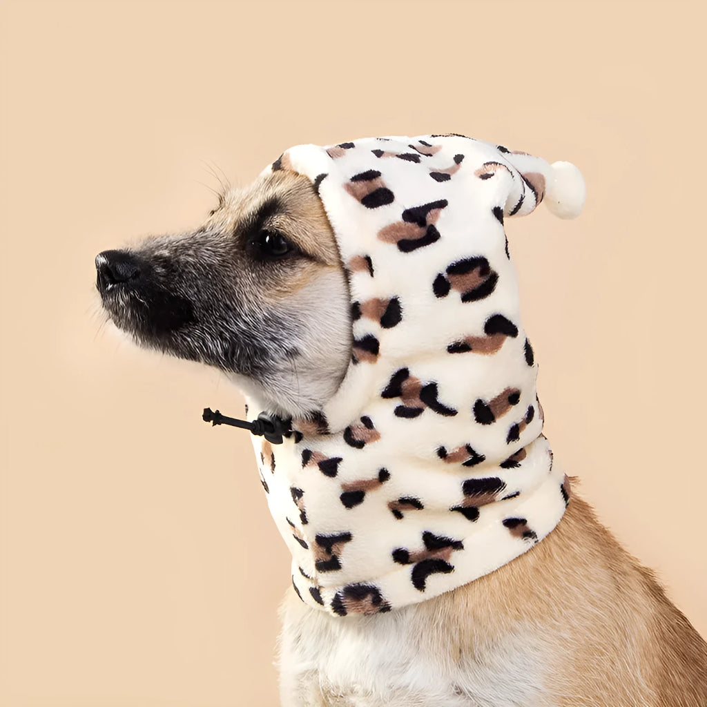 Bear headdress pet hat with rabbit ears for dogs and cats in cloth material