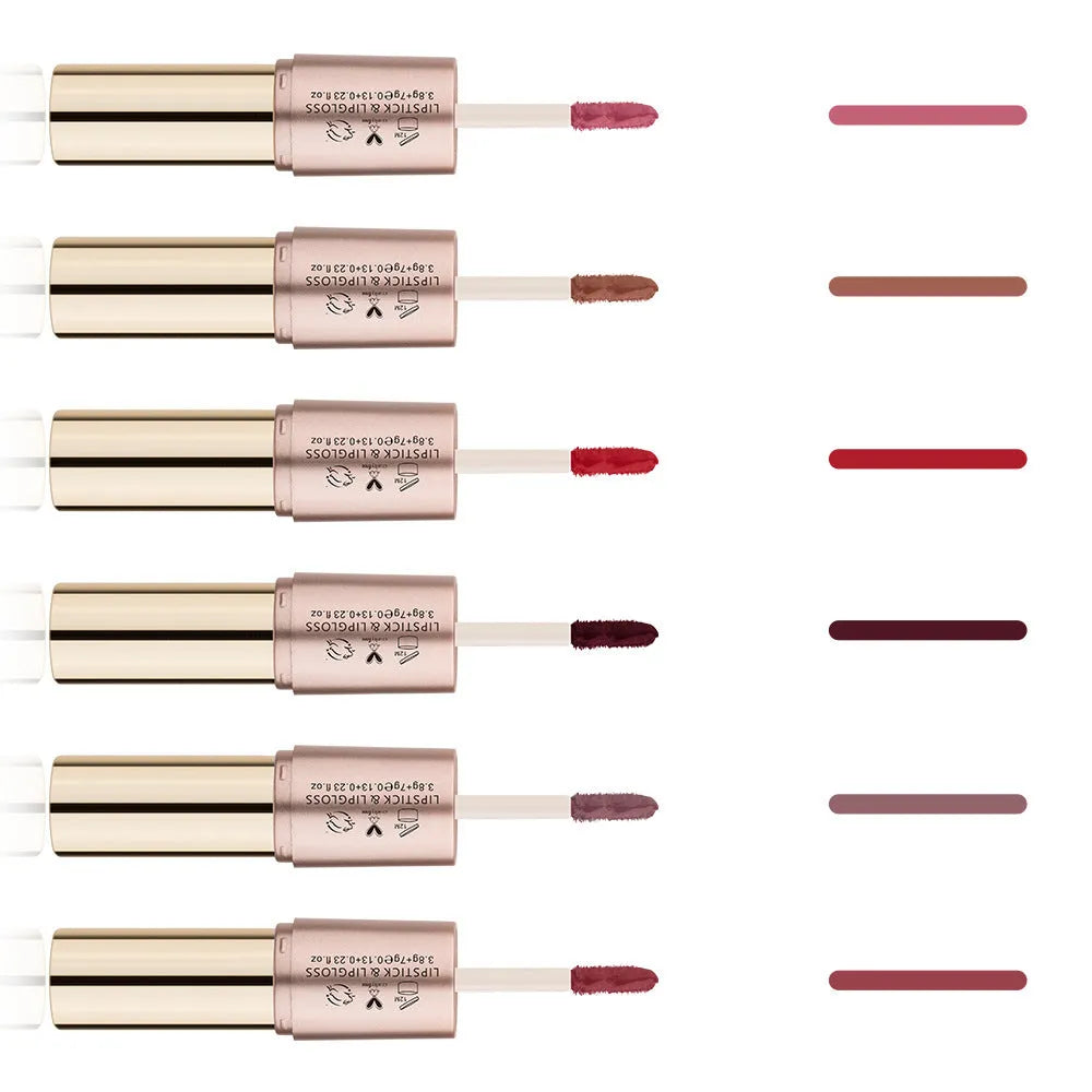 Long lasting natural lip gloss 10.5g full size colour lock effect in multiple styles