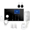 ER G30 model wireless WiFi GSM burglar alarm host unit with touch buttons