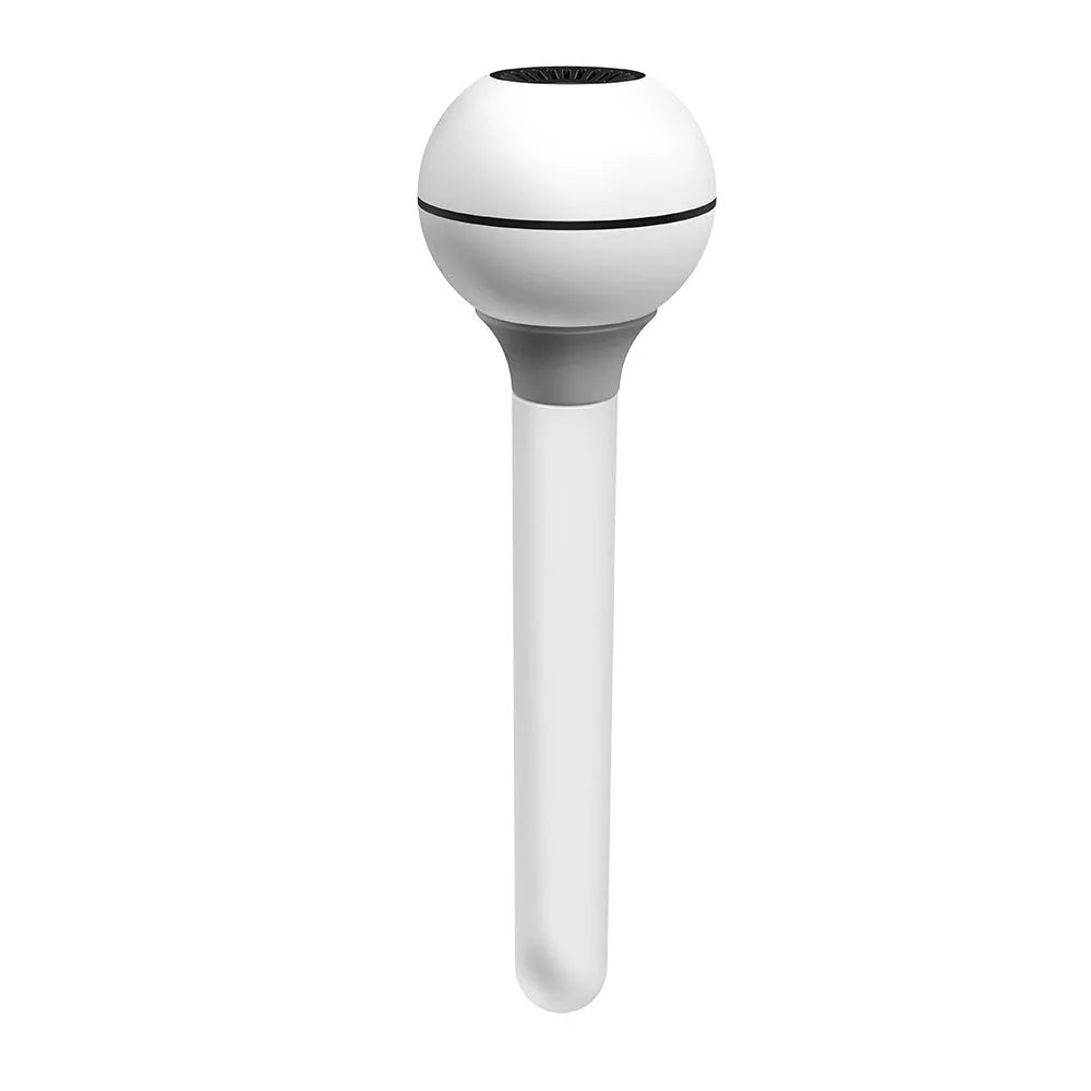 Magic Wand columnar humidifier in pink or white with USB power cable and 1 litre water tank