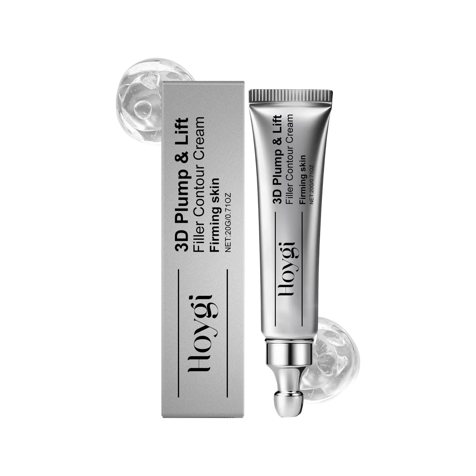 20g moisturising eye cream tube with ceramide EOS and copper tripeptide for eye area skincare