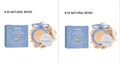 Finishing powder compact 8g natural flawless makeup setting powder
