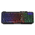 Luminous 4D gaming keyboard and mouse set wired USB backlight 2400dpi optical mouse 1.5m cable