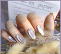 Milk Tea Crystal Stone Cat Eye Nail Polish 10ml bottle with magnetic shimmer effect in multiple colours
