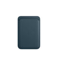 PU leather MagSafe-compatible iPhone wallet case with magnetic card holder in various solid colours.