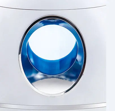 Round white silent USB aromatherapy humidifier with mist spray and 800ml water tank.
