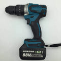 21V cordless multifunction impact drill and electric screwdriver tool with a 13mm chuck