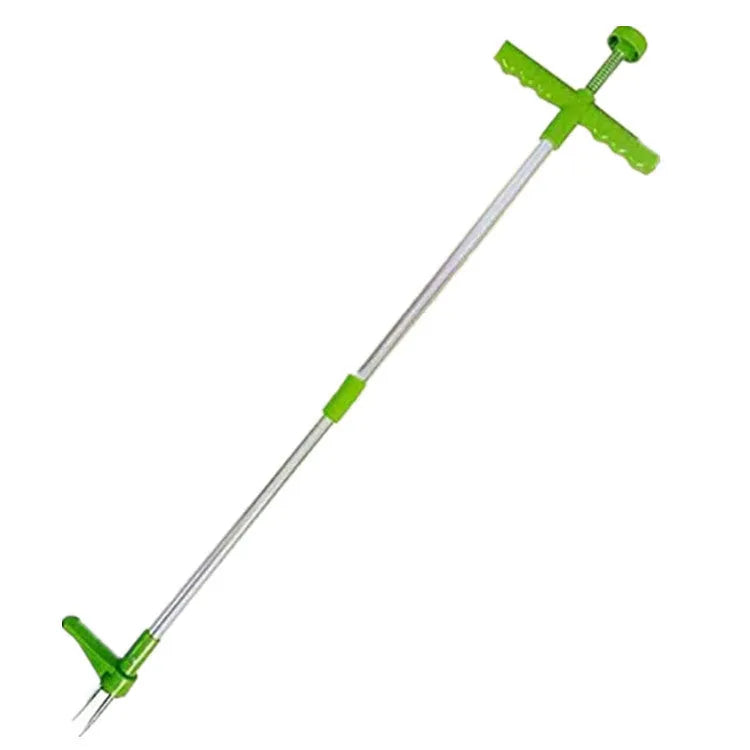 Manual aluminium and plastic weeding tool for garden use, showing 50cm length.