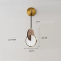 Long-line solid walnut wood wall chandelier with a simple modern design.