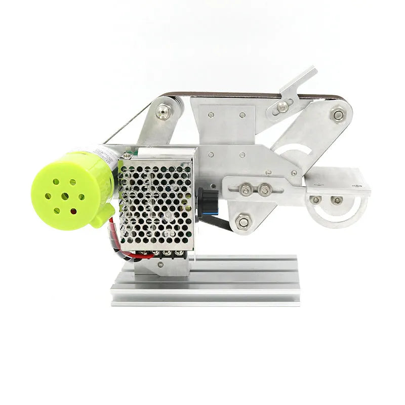 895 fixed-angle grinding machine with multifunctional belt system on desktop
