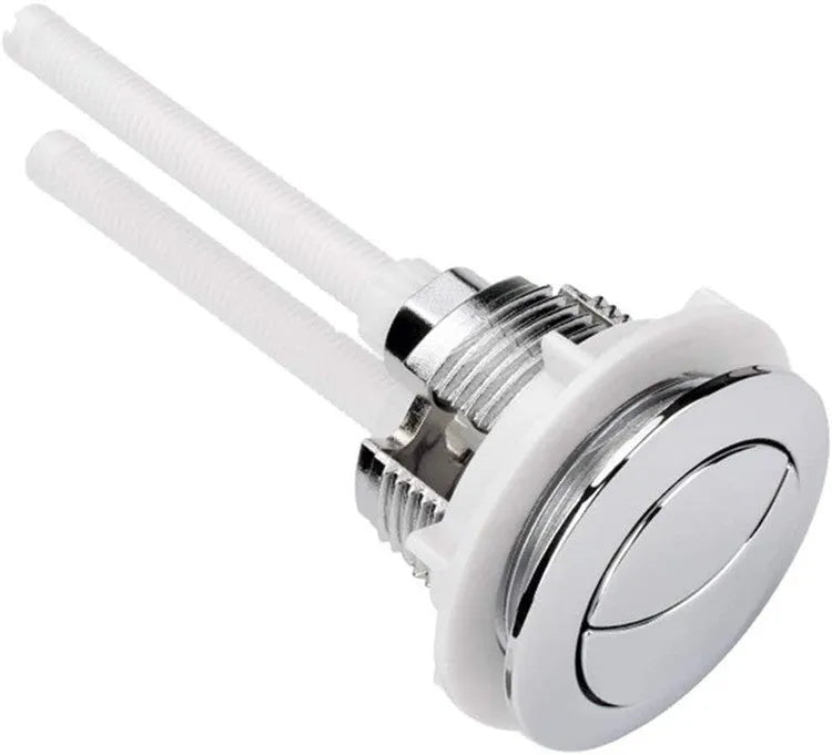 ABS plastic double-button toilet flush accessory for 38mm ground drainage systems