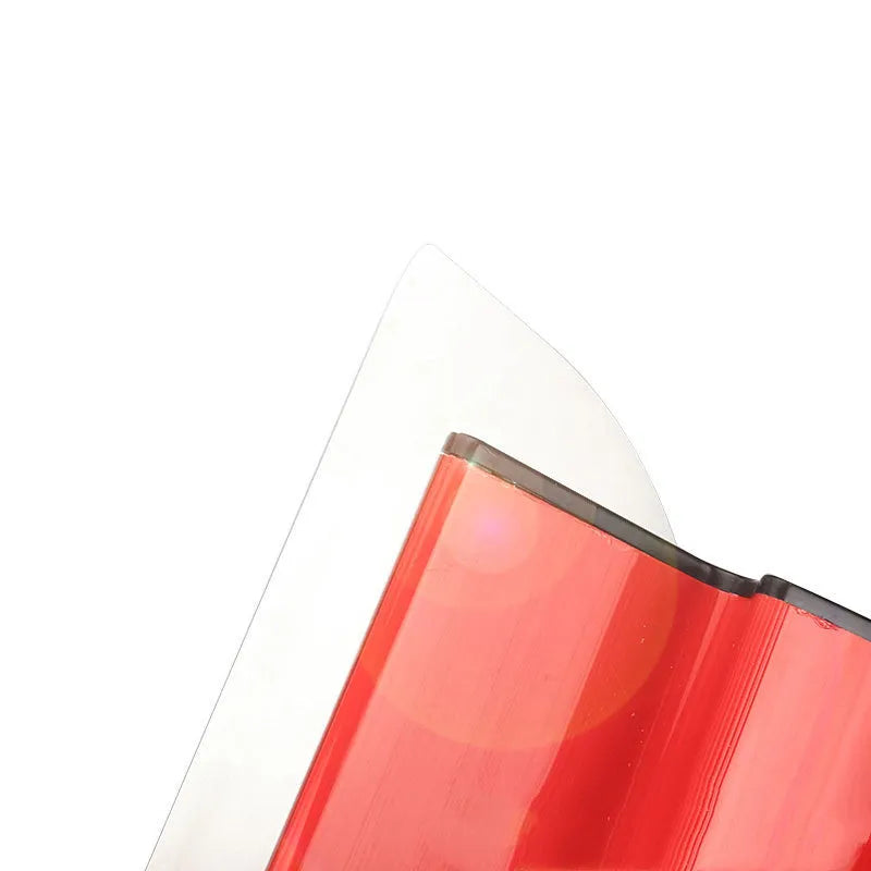 40cm grey artifact leveling scraper with red finish for wall putty and wallpaper paste removal