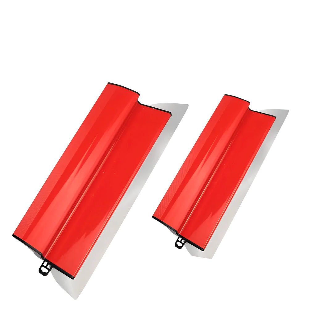 40cm grey artifact leveling scraper with red finish for wall putty and wallpaper paste removal