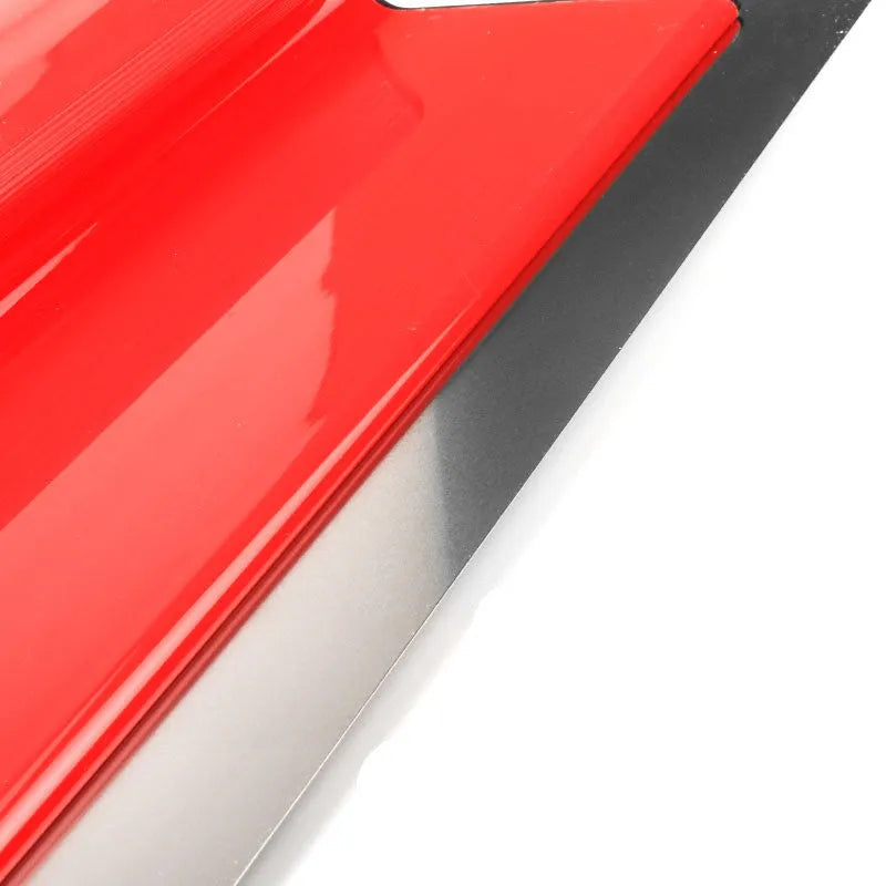 40cm grey artifact leveling scraper with red finish for wall putty and wallpaper paste removal