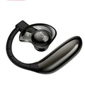 Emini UFO painless Bluetooth headset hanging ear single ear wireless gun black for driving sports