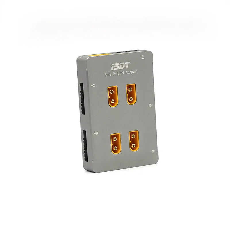 Grey Astor parallel charging board with XT60 connectors for drone batteries