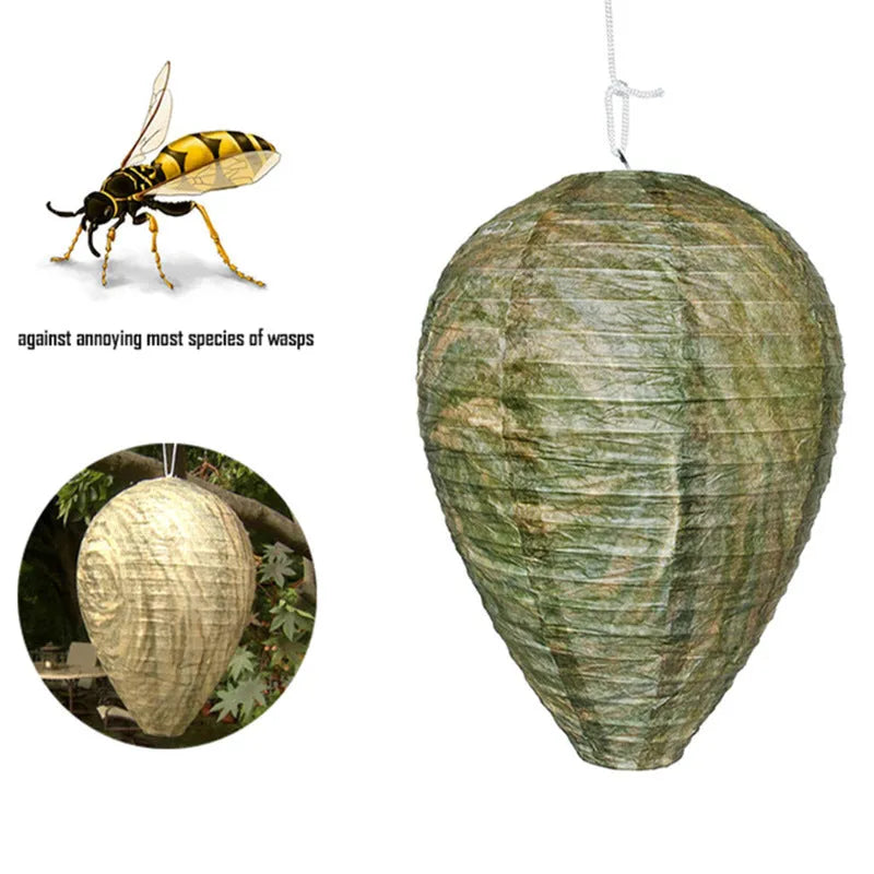 Colourful paper beehive lantern measuring 22 by 28 centimetres