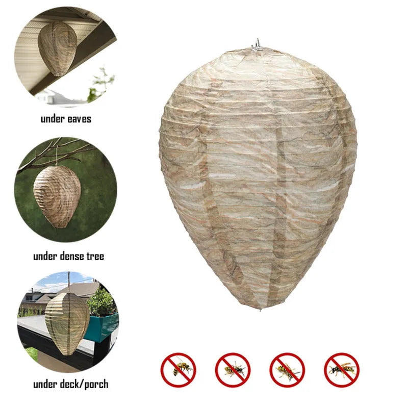 Colourful paper beehive lantern measuring 22 by 28 centimetres