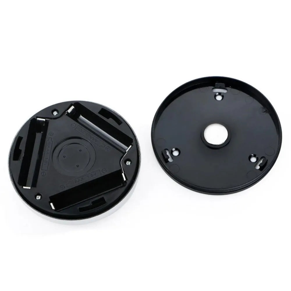 Silver wireless motion sensor night light with 80x80mm PC plastic housing
