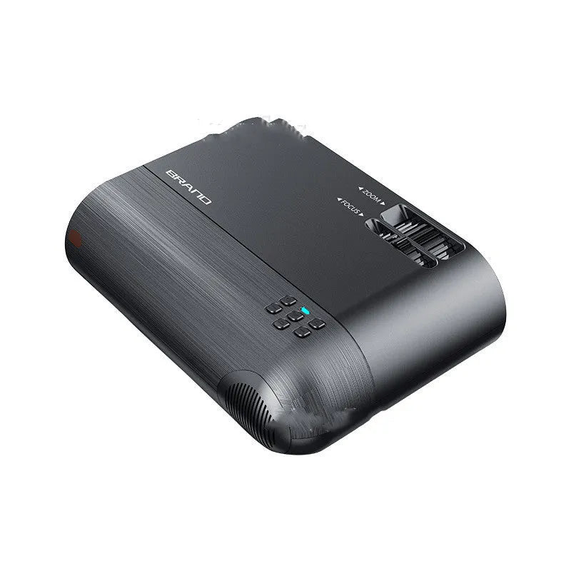 Portable Android WiFi projector with 8K Blu-ray lens for mobile phone screen mirroring